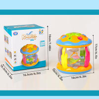 Proyector De Oceano Juguetes Luminosos Con Música Para Bebés De 12-18 Meses Y Niños De 6 a 12 Meses Aprendizaje Al Escalar Tiempo De Prone - details 7