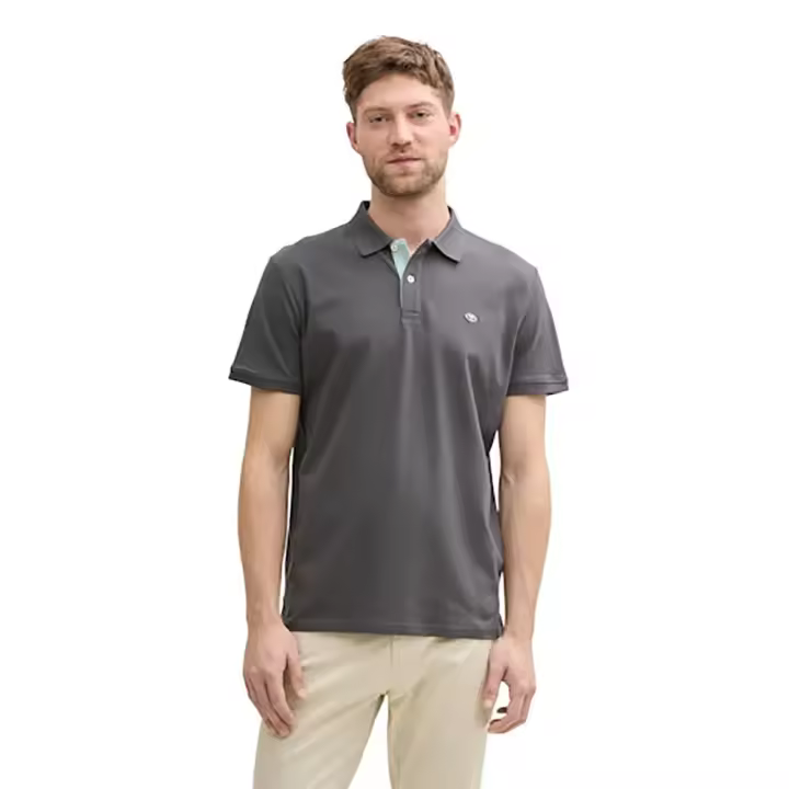 Tom Tailor Polo De Manga Corta 1027713 Basic Contrast - 1