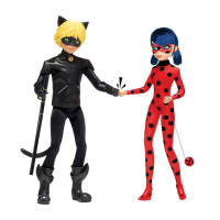 Ladybug Pack 2 Muñecos: Ladybug y Catnoir - Bandai P50364 - details 1
