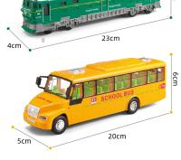 Juguetes Para Niños Y Niñas Mini Coche Modelo Ferrocarril CRH Autobús Escolar Vehículos Miniatura Regalos Para Niños Y Niñas - details 16