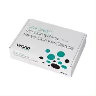 Uranotest Economy Pack Parvo-Corona-Giardia 15 Test - 1
