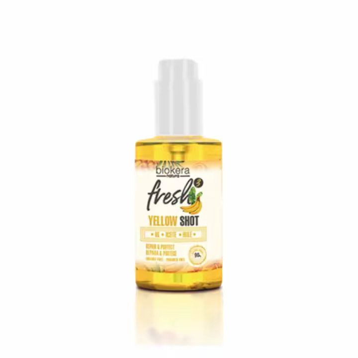 Salerm Biokera Fresh Yellow Shot Aceite Vegano Para Rizos 75 ml ⭐⭐⭐⭐⭐ - 1