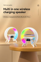 Lámpara De Noche Bluetooth Inalámbrica Con Altavoz Y Carga USB RGB LED Regalo Para Niños Iluminación Decorativa Con Música Multifuncional Recargable - details 0