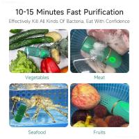 Fruit and vegetable machine cleaner, sterilization, fruit and vegetable cleaning, antibiotic decomposition, hormone removal, ozone sterilization, ultrasonic cleaning, oxygen technology, portable, household multi-function - details 7