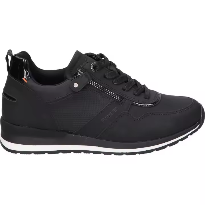 REFRESH | Zapatillas Bajas Refresh para Moda Joven – Deportivas en Color Negro – Sneakers con Cordones y Cremallera – Estilo Casual – Cómodas – Combinables – Modelo 172060 - 1