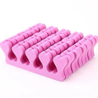 Separadores De Dedos Para Uñas Y Pies De Esponja Suave Herramientas De Belleza Para Esmalte De Gel UV Manicura Y Pedicura Kit De Uñas - details 5