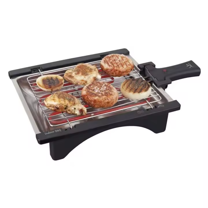 BARBACOA ELECTRICA JATA BQ95 2000W CON BANDEJA RECOGE GRASAS - 1