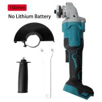 Amoladora angular eléctrica sin escobillas M14 de 125MM, velocidad Variable para batería Makita de 18v, máquina de corte, herramienta eléctrica para carpintería - details 7