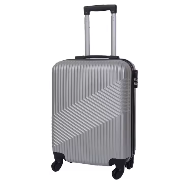Maleta de avión 20 pulgadas, equipaje de mano con tablero, maleta con ruedas desmontables de embarque, caja de viaje con contraseña, material ABS, - 1