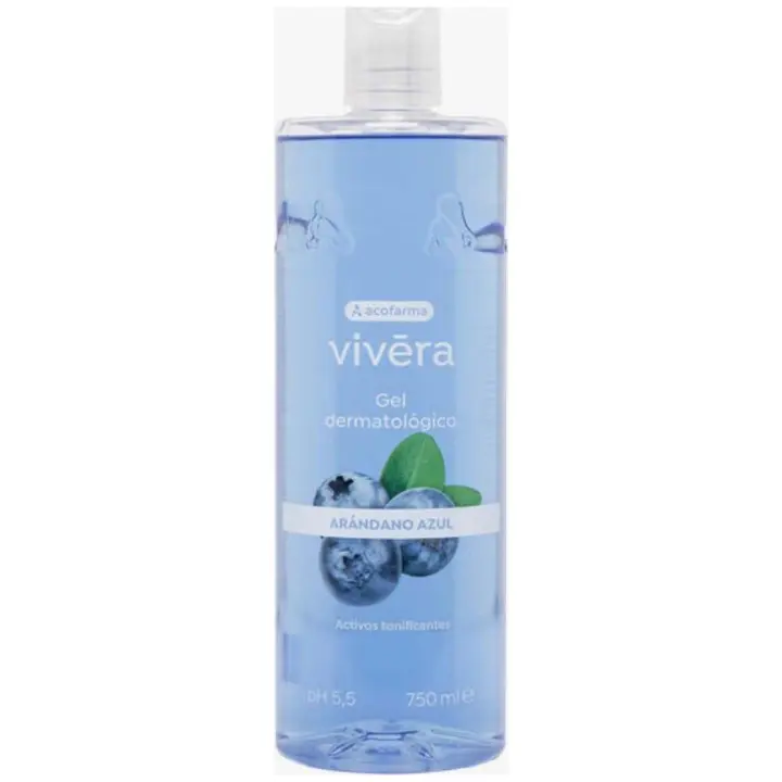 Vivera Gel Dermatológico Arándano Azul Ph5.5 750Ml - 1