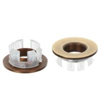 Cubierta De Tapa De Desbordamiento Para Grifo De Lavabo Redondo Reemplazo De Anillo De Seis Pies Material De Aleación De Cobre Accesorio De Baño - details 8