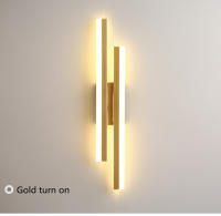 Lámpara De Pared LED Para Dormitorio Estilo Moderno Acero Cuádruple Con Sombrilla De Acrílico Iluminación Interior Para Sala De Estar Pasillo - details 9