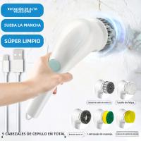 Multifuncional 5-en-1 Recargable Por USB Herramienta De Limpieza Para El Baño Y Cocina - details 0