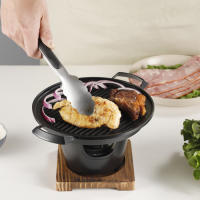 Estufa De Alcohol Japonesa Portátil Para Barbacoa Mini Estufa De Barbacoa Hibachi Para Camping Y Picnic Material De Aluminio Color Como En La Imagen - details 10