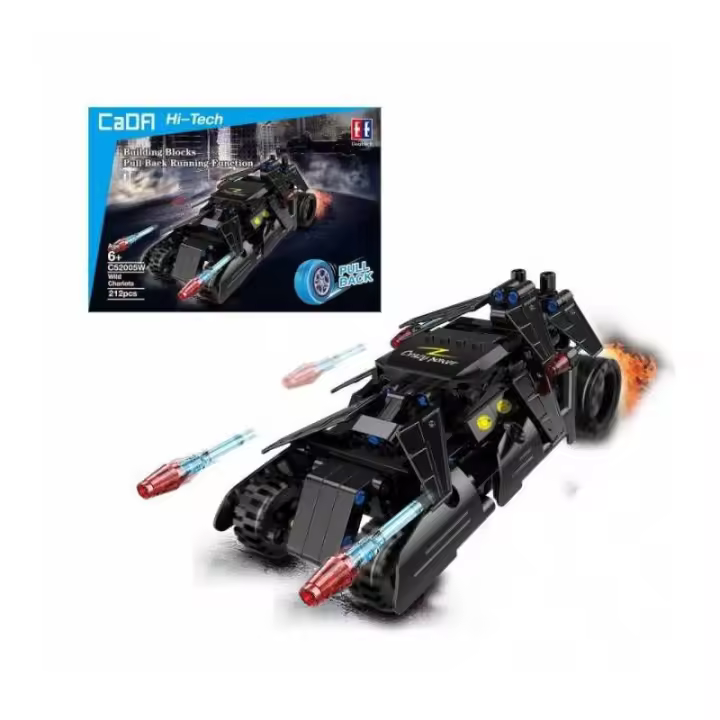 COCHE MURCIELAGO WILD CHARIOTS 212 PIEZAS DE DEQUBE - 1