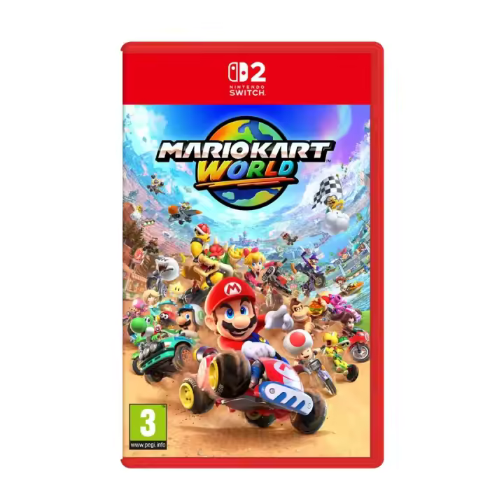 PREVENTA MARIO KART WORLD SWITCH 2 PAL ESPAÑA NUEVO ESPAÑOL PRECINTADO - Videotec - 1