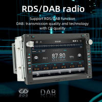 Radio coche bluetooth, 2 Din Android 13.0 Radio de coche Reproductor multimedia GPS Estéreo, Carplay, Carga USB, RDS, vista trasera,2+64G estándar +12 cámara de luz - details 2