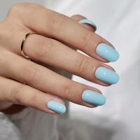 ARTAUG Set De 24 Uñas Postizas Cortas Cuadradas Rojas Sólidas Cubiertas Para Verano Uñas Postizas De Verano Elegantes - details 22