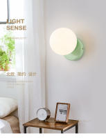 Lámpara De Pared Estilo Nórdico Crema Moderna Y Minimalista Para Pasillo Y Dormitorio Luz Colgante Creativa Francesa Roja Popular En Internet - details 3