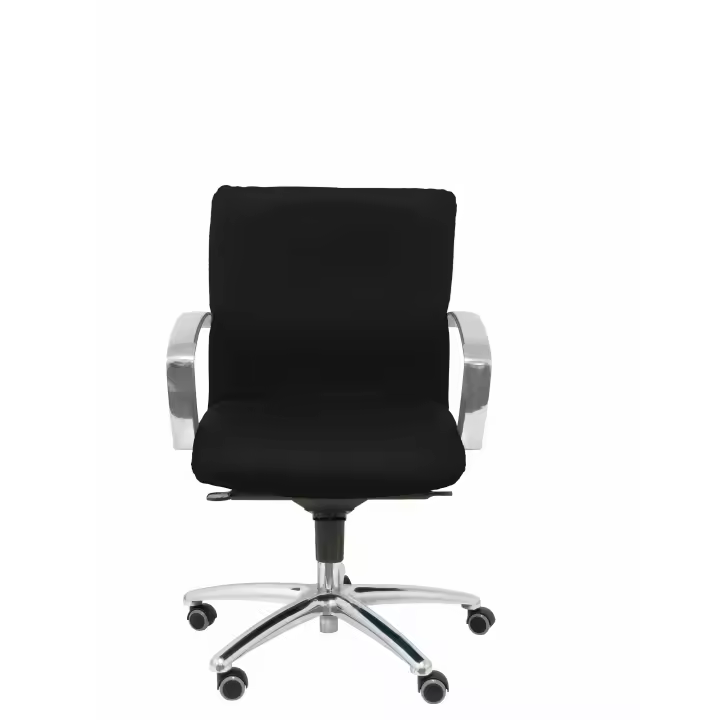 Piqueras Y Crespo Sillón Caudete Confidente Ergonómico Similpiel Negro Diseño Elegante - 1