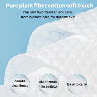 Toalla Facial Desechable Con Patrón De Perlas 100% Suave Para Limpieza Facial Reusable Para Maquillaje Seco Y Húmedo No Tejida - details 2