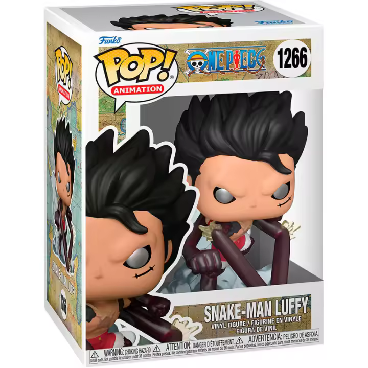 Figura Pop One Piece Snake-Man Luffy-Figura de Vinilo Coleccionable - Idea de Regalo- Mercancia Oficial - Juguetes para Niños y Adultos - Movies Fans - Muñeco para Coleccionistas y Exposición - 1