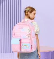 Mochila Escolar para Niños, Impermeable Lindo Arco Iris mochila, ajustado para adolescentes, Niños, Estudiantes, Escuela Primaria de gran tamaño - details 3