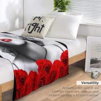 Marilyn Monroe - Amor - Cobija De Lujo D82 Para Sofá Decorativo Impermeable Antipelusa Retardador De Llama Para Todas Las Estaciones - details 5