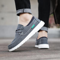 Zapatos De Lona Para Hombre Retro Ligeros Y Confortables Mocasines De Verano Calzado Casual De Negocios Para Primavera/Otoño - details 4