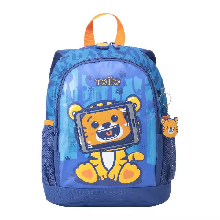 Totto Mochila escolar  -Dimensiones:26 x 33.5 x 12.5 cm-Material: Poliester - 1