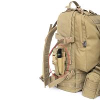 Funda Táctica De Sólo Un Revólver Para Caza Airsoft EDC Bolsa Exterior Flashlight Sheath Holster Portador De Lámpara - details 1