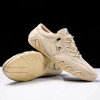 Zapatos Planos Casuales Para Hombres Hechos a Mano En Cuero PU Cómodos Mocasines Transpirables Zapatillas De Exterior - details 9