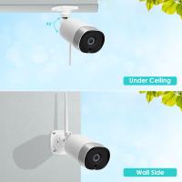 Cámara De Seguridad IP ABUNTU 5MP Exterior Con Visión Nocturna En Color WiFi H.265 Metal Bullet CCTV APP ICSEE Audio Bidireccional - details 11