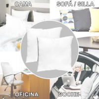 Relleno de Cojín, Almohada Fibra Hueca para Sofá y Cama, Cojines Hipoalergénica y Transpirable, Funda de tela microfibra - details 5