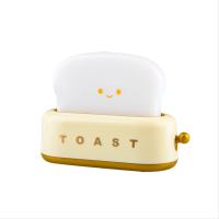 Lámpara De Noche LED Recargable Creativa Para Toaster Y Panadería Regalo De Cumpleaños Para El Dormitorio Con Control Táctil - details 9