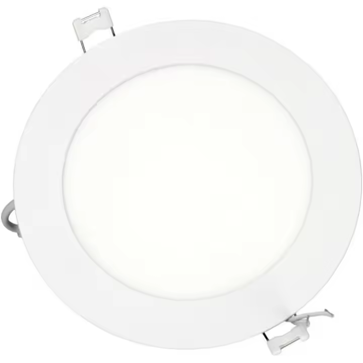 Jandei - Downlight LED, Panel Extraplano Redondo, Iluminación 9W, para Colocación en Interior, Color de Luz Blanco cálido 3000K, Fuente De Alimentación Incluida - 1