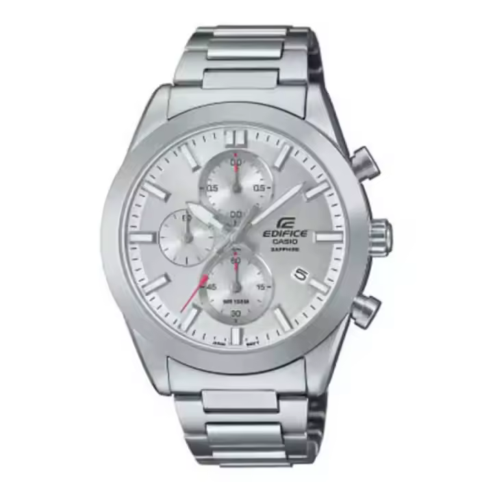 Casio Reloj Efb-710d-7avuef Plateado Unisex - 1