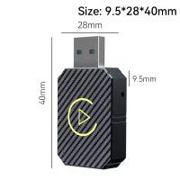 Adaptador inalámbrico Carplay Android Auto 2 en 1, Dongle tipo C/USB Plug and Play para coche, Dongle inalámbrico Bluetooth para CarPlay con cable OEM - details 4