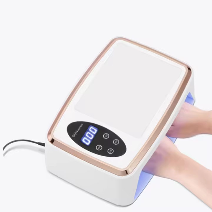 Lámpara LED Para Uñas Con 90 LEDs Secador De Uñas UV Para Curar Todas Las Polvos De Uñas Sensación De Movimiento Manicura Pedicura Herramienta De Salón Grande Espacio - 1