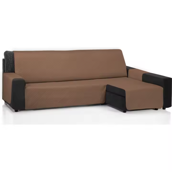 ECOMMERC3  Funda para Sofá Chaise Long 200 cm, 240cm y 280cm Validó para Chaise Long Brazo Derecho y Izquierdo - Funda Sofá Chaise Long Ajustable - 1