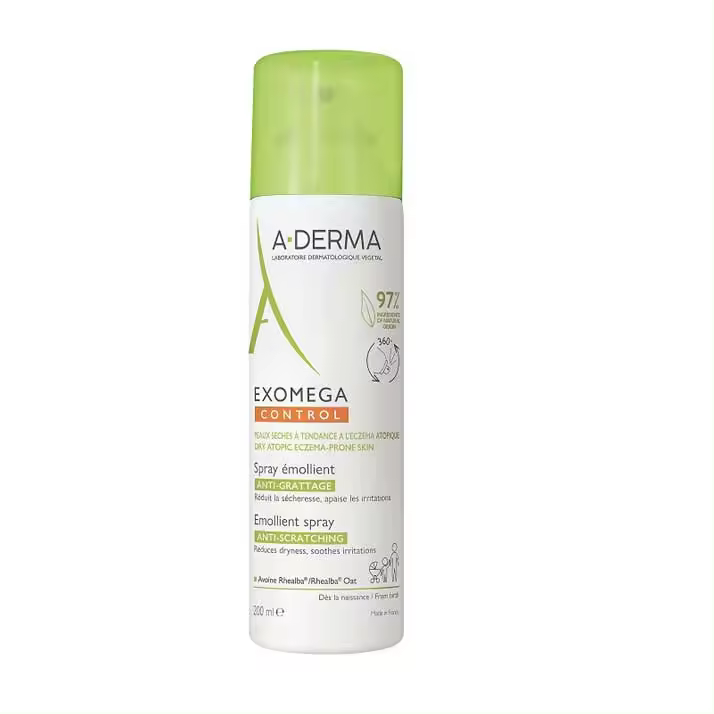 A-Derma Exomega Control Spray Emoliente Natural 200Ml - 1