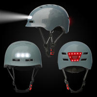 Nuevo Casco De Ciclismo Con Luz Trasera LED Inteligente Para Bicicleta Eléctrica MTB De Carretera Scooter Uso Urbano Adecuado Para Hombres Y Mujeres - details 0
