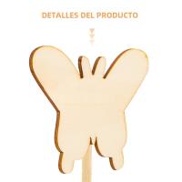 Juego De 12 Pinceles De Hada Creativos Para Niños Set De Juguetes DIY De Madera Graffiti Sticks Decoración De Habitación Para Niños - details 5