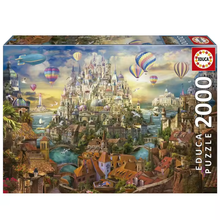 Puzzle 2000 piezas Ciudad de Los Sueños (Educa 19944) - 1