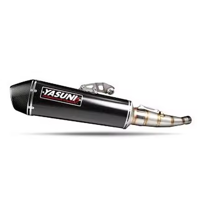 Silencioso Yamaha Nmax 125 (15-16 )negro Con Tapa Carbono   Ce U - 1