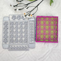 Caja De Regalo 3D Plegable Con Borde De Artesanía Y Marco Herramientas De Corte Metálico Para Scrapbooking Decorativo Y Encaje Manual - details 27