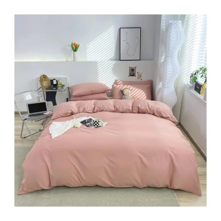 Juego Funda Nórdico Cama 90cm  Edredón 3 Pieza  100% Microfibra  Funda Nórtica 150x220  Sábana Bajera 90x200+30  Funda de Almohada 45x110  Diseño Corazonrojo - 1
