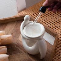 Quemador de aceite con estilo, soporte para velas de cera, quemador de tartas, difusor, decoración para spa, dormitorio, decoración del hogar, regalo, adorno - details 4