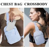 Bolso de Verano Mochila Cruzada Bolsa para Hombre Mujer Universidad Shopper Trabajo Bolso Pecho Hombre Mochila Bandolera Bolso Cruzado Pequeño Sling Bag Movil - details 2