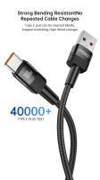 Cable De Carga Rápida NNBILI 100W USB Tipo C Para Huawei P60 Realme Oppo Oneplus Poco Cable De Datos Con Conector a USB a Y Conector B Tipo C - details 1